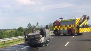 Emergency services attend car crash near Limerick tunnel
