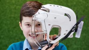 WATCH: Limerick teen unveils concussion detecting smart hurling helmet at Young Scientist