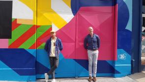 WATCH: Street artist Maser joined by Paul O'Connell to unveil new mural in Limerick