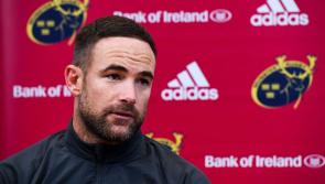 Departing scrum-half Alby Mathewson thanks Munster and Limerick for having him