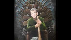 Limerick artist sells painting of John Kiely on the Iron Throne for Pieta House