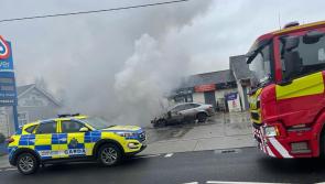 Car that exploded in Limerick petrol station was subject to a 'recall' 