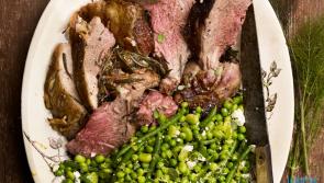 RECIPE: Sunday dinner sorted with this roast lamb, garden veg, oregano and feta