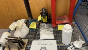 Garda sniffer dog helps find drugs and ammunition