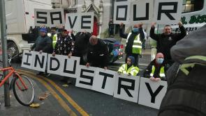 Truckers vow to have Dublin in lockdown on Monday over rising fuel prices 