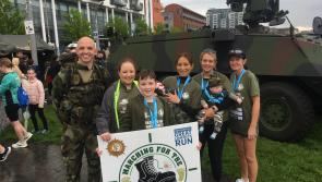 Soldiers carry 30lbs during Great Limerick Run to raise euros for maternity hospitals
