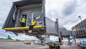 Installation of three new 60-tonne airbridges underway at rural Irish airport