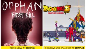 Orphan First Kill and Dragon Ball Super Heroes hit Omniplex Limerick this week - reviews and trailers