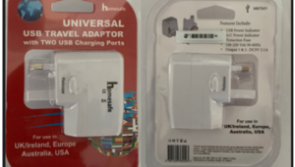 ALERT: recall of thousands of travel adaptors sold in Ireland over electric shock risk