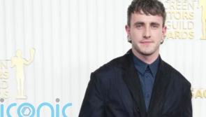 Irish actor Paul Mescal among stars dressed in embellished outfits at SAG Awards