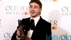 Irish actor Paul Mescal picks up top prize at prestigious Olivier Awards