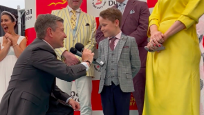 WATCH: Touching moment as stylish kid melts hearts with headpiece made from Lego at Derby Day