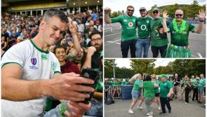 In pictures: Irish players celebrate with fans as Sexton breaks scoring record against Tonga