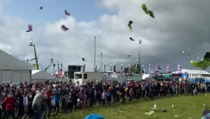WATCH: Welly-throwers break world record at Day 2 of Ploughing 2023