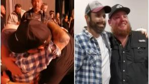 WATCH: Luke Combs left 3Arena stage to hug Offaly man days before untimely death