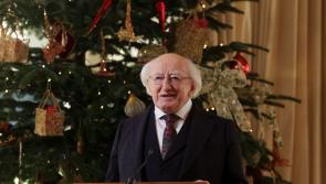 President urges people to 'reflect on the challenges that cast a dark shadow over our world'