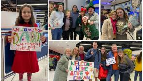 PICTURES: All smiles as Irish people land home for Christmas at Dublin Airport