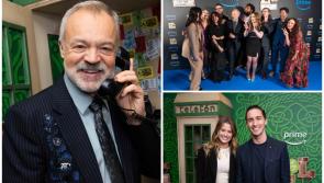 PICTURES: Graham Norton and cast attend Dublin premiere of new Irish comedy Prime TV show