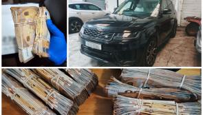44kg of cocaine, stacks of cash, luxury cars and jewellery seized as garda&iacute; search 37 premises