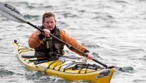 Brave Irish man Adrian Harkin with Motor Neurone Disease paddles to raise &euro;1million 
