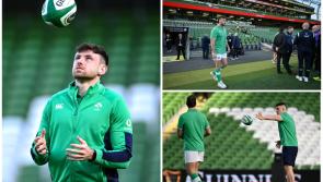 PICTURES: Ireland warms-up before Guinness Six Nations match against Italy