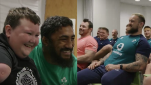 'A magical morning' - Irish rugby team sing to D&aacute;ire Gorman during special visit to Ireland camp