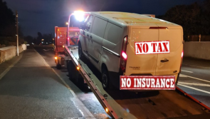Drug driver arrested after being stopped by Garda&iacute; for driving untaxed van