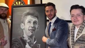 Portrait of a young Shane MacGowan unveiled for his family in Tipperary

