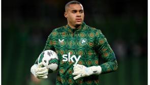 Irish keeper Gavin Bazunu ruled out for up to 10 months after achilles injury