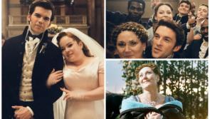 PICTURES: Nicola Coughlan reveals exclusive Bridgerton pics and 'best gift' from co-star Luke Newton