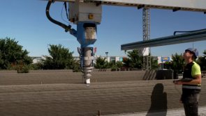 WATCH: Work begins on Ireland's first 3D printed houses