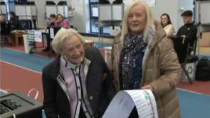 WATCH: Incredible scenes as Carlow woman casts her vote on her 100th Birthday!