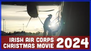 WATCH: Irish Air Corps rushes to Santa's aid on Christmas Eve