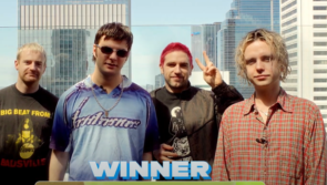 Irish band Fontaines DC take home a Brit award for International Group of the Year