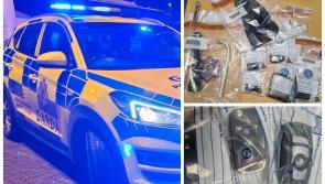 Three teens arrested after being caught in stolen car with haul of stolen goods
