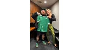 Limerick GAA jersey presented to international music sensation ahead of 3Arena show