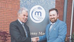 Brian flys the Macra flag  for Limerick at Mr Personality festival