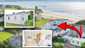 PICTURES: Irish seaside charm just steps from the beach as chalet goes to auction for &euro;135k