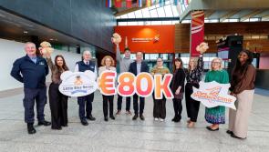 'Extremely grateful' - Shannon Airport staff help raise &euro;80k for local charity partners