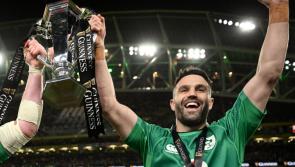 Ireland celebrate Grand Slam glory after hard fought win over 14-man England