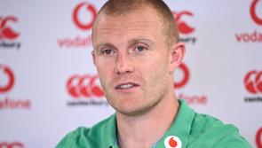 Mayor of Limerick congratulates Keith Earls on his 100th cap