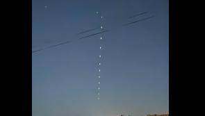  Mysterious lights spotted in Irish skies explained amid freak weather