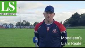 WATCH: Monaleen selector Liam Reale reacts to Limerick Co SHC win over South Liberties