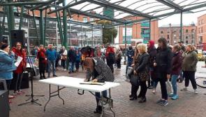 Sombre atmosphere in Limerick as vigil held for Emma Mhic Mhath&uacute;na