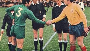 When Limerick soccer legend Al Finucane faced the late Gordon Banks