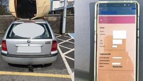 Limerick driver with&nbsp;armchair strapped to&nbsp;car roof is in the hot seat&nbsp;