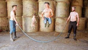 Half-naked Limerick farmer stars in calendar for good cause