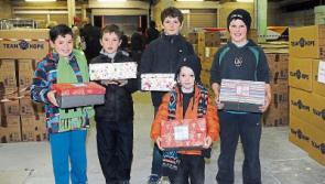 Over 9,000 shoeboxes sent from Limerick to Ukraine and Congo