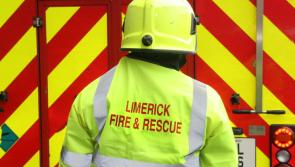 Ambulance on fire in UHL reported to Limerick Fire Service 