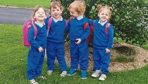 Four times the fun as Limerick quads&nbsp;start preschool